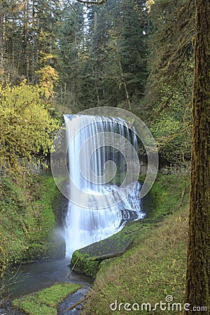 Lower South Falls Stock Photo