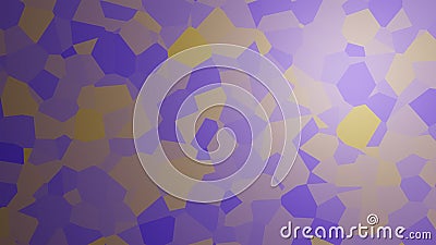 lowpoly texture in yellow and blue pattern Stock Photo