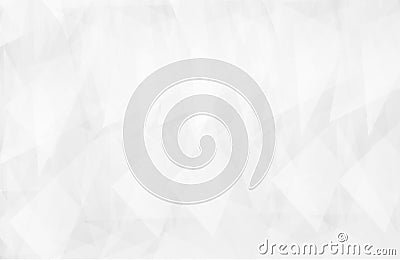 Abstract white interior highlights future. gray background, Lowpoly Background with copy-space. White paper modern polygon backgro Vector Illustration