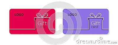 Loyalty card, incentive gift, collect bonus, earn reward Vector Illustration