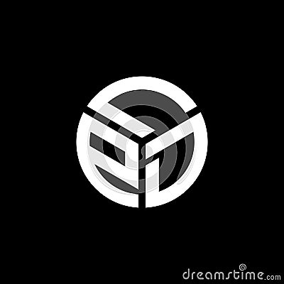 LPD letter logo design on black background. LPD creative initials letter logo concept. LPD letter design Vector Illustration