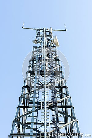 LTE Base Station Stock Photo