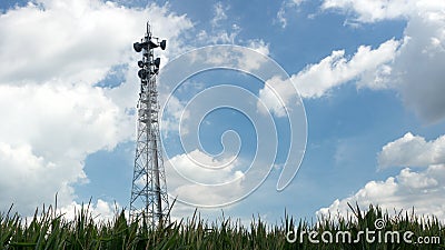 LTE Base Station Stock Photo