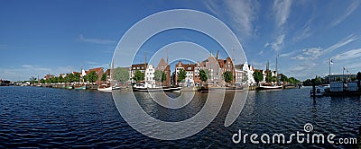 Lubeck museum ships Editorial Stock Photo