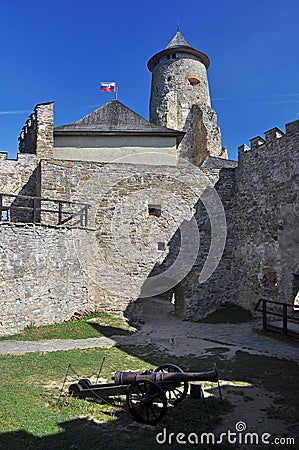 Lubovniansky hrad Stock Photo