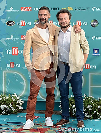Luca Seta and Alessio Pratico' at Giffoni Film Festival 2023 - on July 27, 2023 in Giffoni Valle Piana, Italy. Editorial Stock Photo