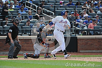 Lucas Duda Editorial Stock Photo