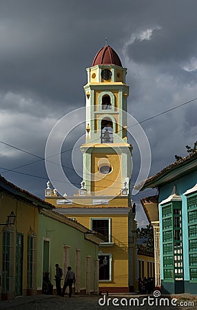 Lucha Contra Bandidos, Trinidad, Cuba Editorial Stock Photo