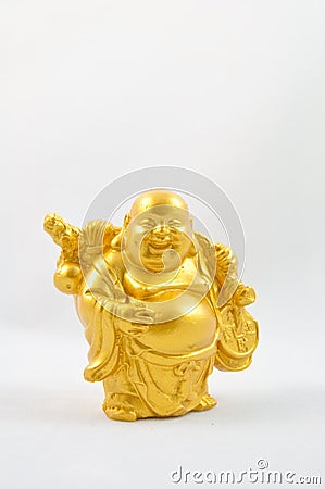Lucky chinese god Stock Photo