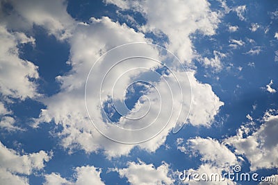 Lucky cloud Stock Photo