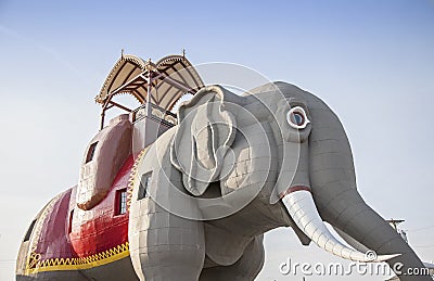 Lucy the elephant in Margate New Jersey Editorial Stock Photo