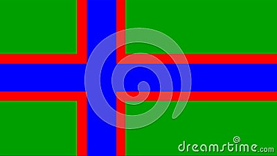 Ludic flag Stock Photo