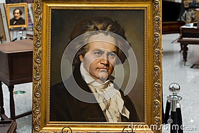 Ludwig van Beethoven Editorial Stock Photo