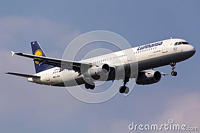 Lufthansa Airbus A321 Editorial Stock Photo