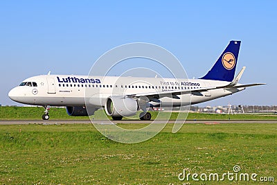 Lufthansa a321 NEO Editorial Stock Photo
