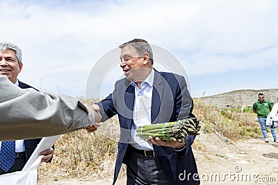 Luis Planas. Minister of Agriculture, Fisheries, Food and the Environment of Spain. Editorial Stock Photo