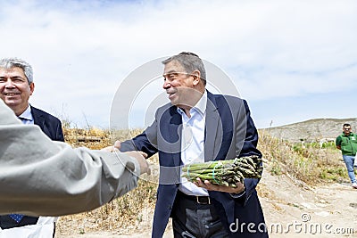Luis Planas. Minister of Agriculture, Fisheries, Food and the Environment of Spain. Editorial Stock Photo
