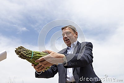 Luis Planas. Minister of Agriculture, Fisheries, Food and the Environment of Spain. Editorial Stock Photo