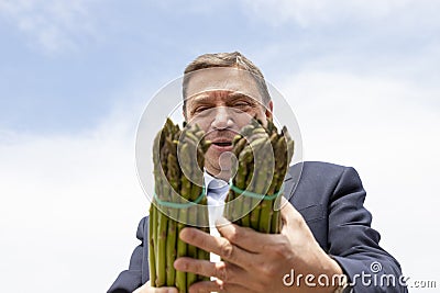 Luis Planas. Minister of Agriculture, Fisheries, Food and the Environment of Spain. Editorial Stock Photo