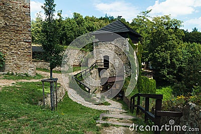 Lukov Castle Stock Photo