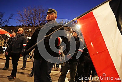 Lukovmarch procession march Editorial Stock Photo