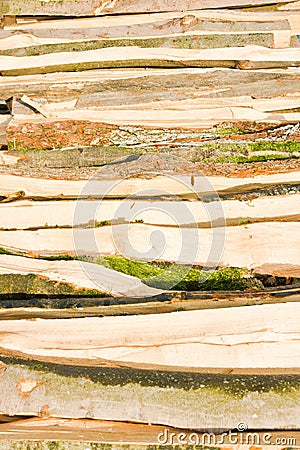 Lumberyard Stock Photo