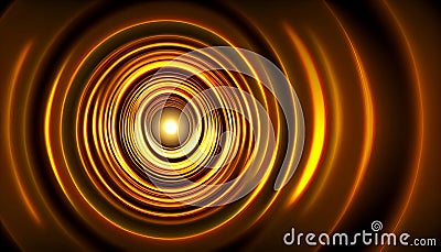 A Luminous Radiant Ripples Abstract Background, Generative AI Stock Photo