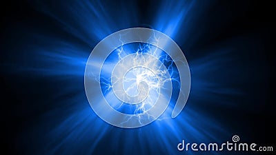 Lumière bleue d'énergie Lumière bleue d'énergie