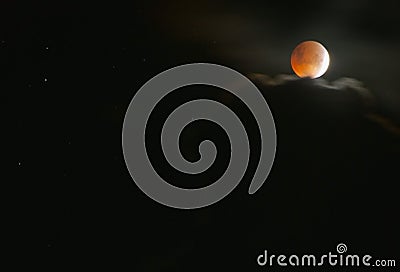 Lunar eclipse Stock Photo