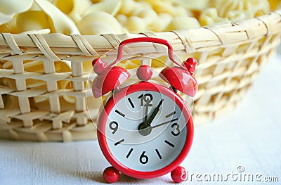 Lunch time concept Stock Photo