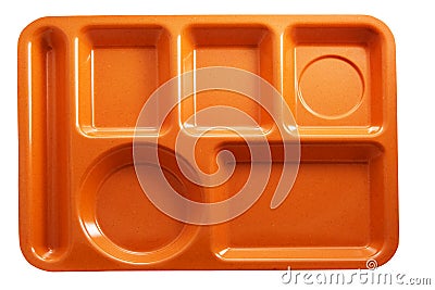 Lunch tray Stock Photo