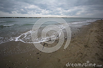 Lungomare a Bellaria Stock Photo