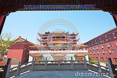 Luohuang Temple, Suzhou, Jiangsu, China Stock Photo