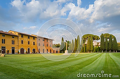 Lupa capitolina monument, Pisa Stock Photo