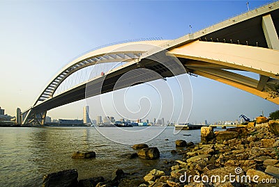 Lupu Bridge Stock Photo