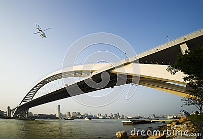 Lupu Bridge Stock Photo