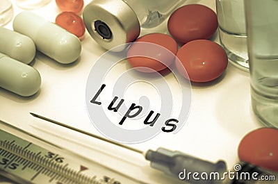 Lupus Stock Photo