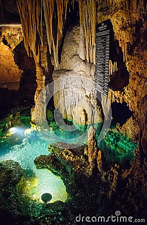 Luray Caverns Stock Photo