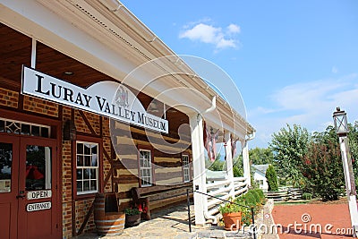 Luray Valley Museum Editorial Stock Photo