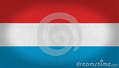 Luxembourg flag Stock Photo