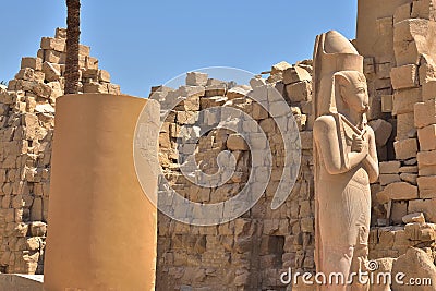 Luxor temple from Egypt. Stock Photo