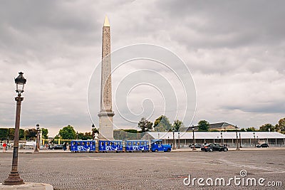 The Luxor obelisk in \