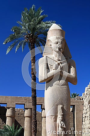 Luxor Temple, Egypt Stock Photo