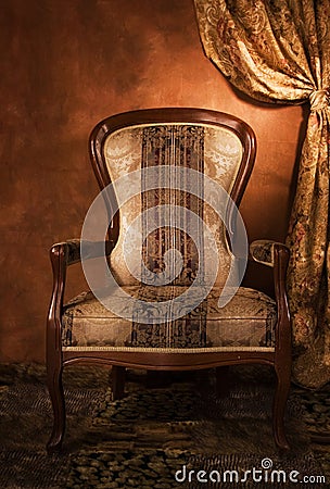 Luxurious aristocratic interior Stock Photo