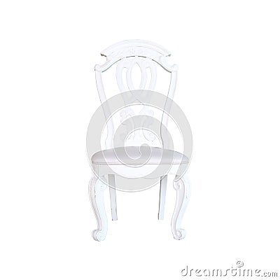 Luxurious armchair with clipping path Stock Photo