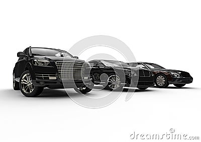 Luxurious cars Stock Photo