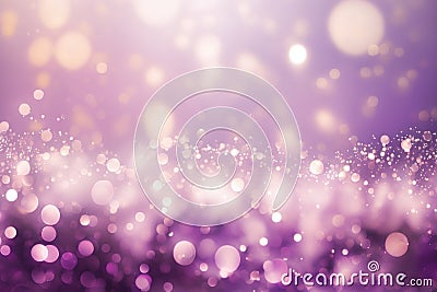 Luxurious Lavender and Pink Glitter Background - Borderless Stock Photo