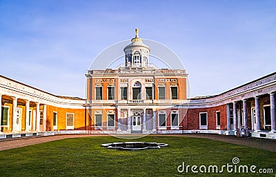 Luxurious patio in Potsdam, Germany Stock Photo