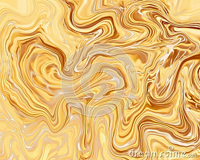 .Luxurious texture of gold liquid metal. Copper shiny pattern with natural texture Stock Photo