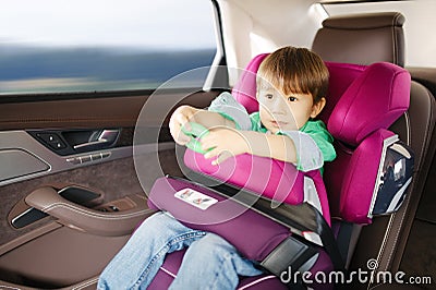 Luxury baby car seat Stock Photo